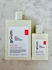 Image of Gruum Face Wash 120ml & Moisturiser 50ml NEW