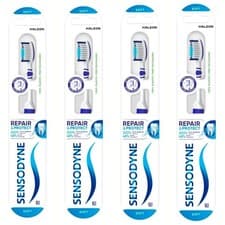 Image of 4 x Sensodyne Repair & Protect Sensitive Teeth Soft Bristles Toothbrush