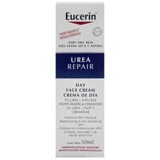 Image of Eucerin Dry Skin Urea Repair Day Face Cream 5% Urea 50ml. FREE P+P