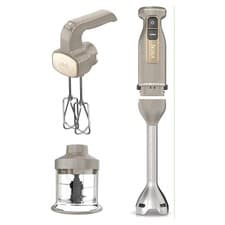 Image of Ninja Foodi 3-in-1 Hand Blender Hand Mixer & Chopper 850W Stone Gold CI100UKSTGD