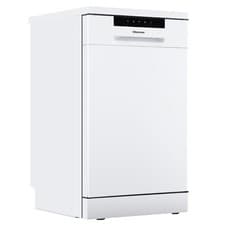Image of Hisense Hi4 Freestanding Slimline Dishwasher - Super Silent - White HS523E15WUK