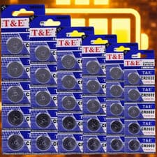 Image of CR 2032 Battery CR2032 CR2025 CR2016 CR1632 CR2450 Coin Button 3v Lithium