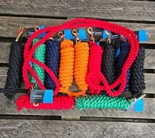 Image of LEAD ROPE EXTRA LONG LENGTH Shires Quality Rope Length 3 Meters ( 118 Inch )