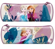 Image of Disney Frozen Barrel Pencil Case with Anna and Elsa