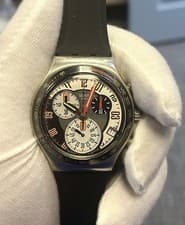 Image of Pre Owned Gents Swatch Irony Four Jewel Chronograph Watch