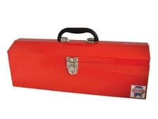 Image of Faithfull Metal Barn Toolbox + Tote Tray 48Cm (19In) FAITBB19