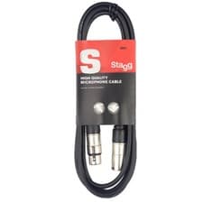 Image of Premium XLR to XLR Microphone Cable Balanced Audio Lead | Mic Extension Cables