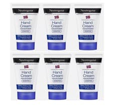 Image of 6x Neutrogena Concentrated Hand Cream Scented 50ml - Norwegian Formula
