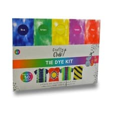 Image of Crafty Club Tie Dye Kit of 5 Colours Non Toxic Ready To Use Kids Craft DIY Gift