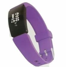 Image of Fitbit Silicone Band & Inspire HR Purple Lavender Women Men Girl Boy Watch Style