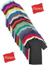 Image of Hanes USA Beefy-T Plain Cotton Heavyweight Tee T-Shirt Tshirt S-4XL