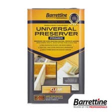Image of Timco Universal Preserver Wood Primer Timber Protect Painting Coating Clear 5L