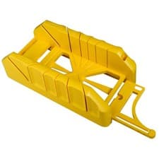 Image of Stanley Saw Storage Mitre Box Length 280mm Covers Most Angles 1-19-212