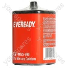 Image of Eveready PJ996 6V Zinc Lantern Battery