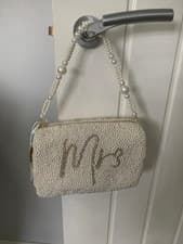 Image of Accessorize Mrs Hand Beaded Hand Bag