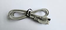 Image of Grey 0.5m USB 2.0 A to Mini B 5 Pin Lead MP3 Camera MP4 Cable