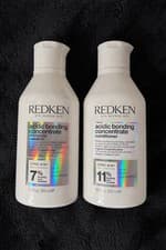 Image of Redken acidic bonding concentrate shampoo & conditioner set 10.1 oz 300ml new