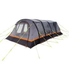 Image of OLPRO Discovery 6 Berth Inflatable Tunnel Tent - UV & Waterproof 3 Doors Canopy