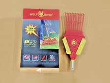 Image of WOLF-Garten 71AAA045650 Leaf Rake, 76 cm (Red) + Free Shipping