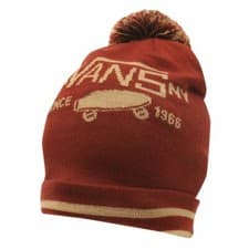 Image of New VANS RUSSET OFF THE WALL  BEANIE   (ONE SIZE) THERMO COOL