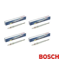 Image of GLOW PLUGS x 4  BOSCH 0250403023 VAUXHALL ASTRA INSIGNIA MERIVA MOKKA A3058