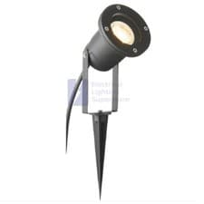 Image of 1 x GU10 DIRECTIONAL GARDEN OUTDOOR SPOTLIGHT SPIKE OR WALL LIGHT LED OR HALOGEN