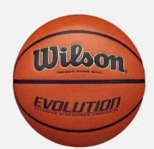 Image of WILSON Men's Evolution Game Basketball (29.5) - Regular size Composite material