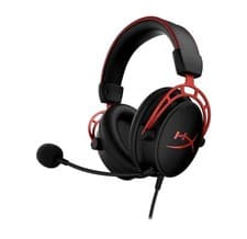 Image of HyperX Cloud Alpha Gaming Headset Red/Black, Wired, Over-Ear