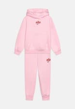 Image of Nike baby girl pink hooded fleece tracksuit 12/18M 18/24M - girls NEW