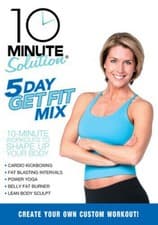 Image of 10 Minute Solution 5 Day Get Fit Mix (2009) Amy Bento DVD Region 2 New & Sealed