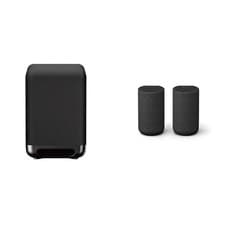 Image of Sony SA-SW5 300W Wireless Subwoofer for HT-A9 & HT-A7000 - Black & SA-RS5 COMBO