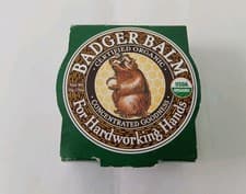 Image of BADGER BALM FOR HARDWORKING HANDS BALM TIN 2 OZ BRAND NEW SEALED UNOPENED 