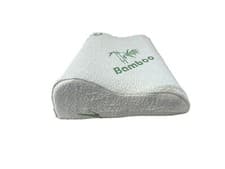 Image of Contour Memory Foam Visco Elastic Pillow Removable Zipped Bamboo cover Head Neck
