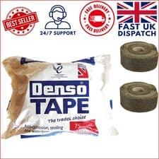 Image of High-Performance Denso Tape 75mm x 10m - Non-Hardening, Cold Applied Solution