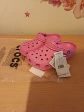 Image of Classic Crocs Size UK 4 Women's Pink Brand New With Tags