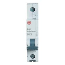 Image of Wylex NHXLB32 32A MCB – Miniature Circuit Breaker Type B NH Range