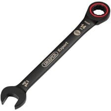 Image of Draper Expert 03887 HI-TORQ® Metric Ratchet Combination Spanner 14mm Black
