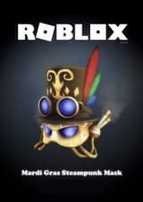 Image of Robl0x Mardi Gras Steampunk Mask Toy Code Global All Platforms Sent Fast