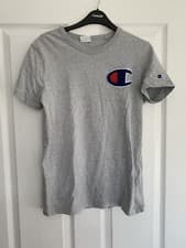 Image of Grey T-shirt By Champion Size XS