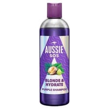 Image of Aussie Sos Blonde & Hydrate Purple Shampoo For Bleached Highlighted Grey Hair 30