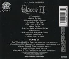 Image of Queen Queen II AMERICAN iMPORT 2 CD SET Hollywood label,sent 1st class POST.