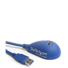 Image of StarTech.com USB3SEXT5DSK Desktop SuperSpeed USB 3.0 Cable - A To A M/F 5 ft