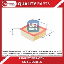 Image of UFI Air Filter 30.390.00
