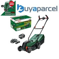 Image of Bosch Cordless 18v 32cm Lawnmower CityMower 18V-32-300 06008B9A77 1x 4Ah Battery
