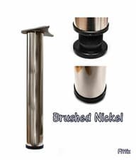 Image of 60 mm Adjustable Breakfast Bar Worktop Support Table Kitchen Leg 710/820/1100 mm
