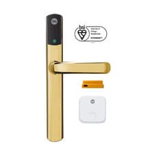 Image of Yale Conexis L2 Smart Door Lock  Polished Brass