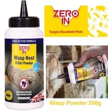 Image of Zero In Wasp Nest Killer Powder Pest Control Puff Spray Insecticide 300g - 900g