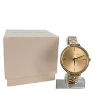 Image of Michael Kors Women's Charley Three-Hand Gold-Tone Alloy Watch MK4399