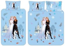 Image of Disney Frozen Single Double Duvet Cover Bedding Set Reversible