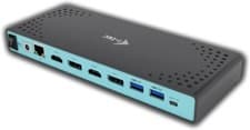 Image of i-tec USB 3.0 / USB-C Dual Display Docking Station + Power Adapter 100W
